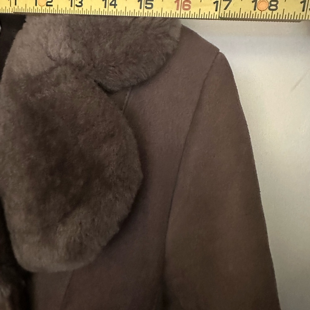 Brown long coat small - Picture 6 of 9